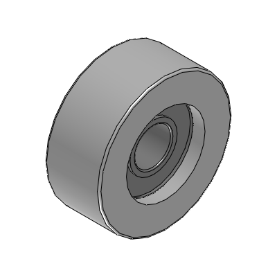 Engineered Plastic Bearings - with Retaining Ring