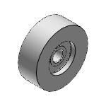 Galets à billes-Type plat