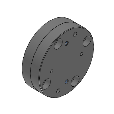 Precision Cleaning Bracket for SMC MHL2 - FANUC