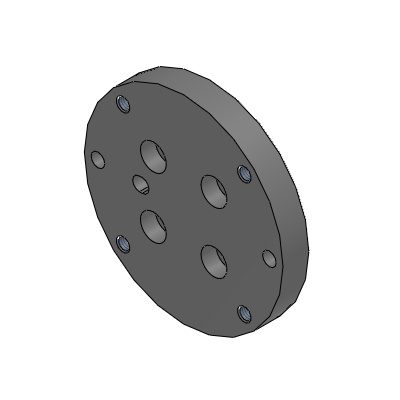 Precision Cleaning Bracket for Chuck - Robot side separately - FANUC