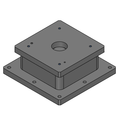 ロボットスタンド角タイプ塗装品 - デンソーウェーブ - - 垂直多関節ロボット向け -