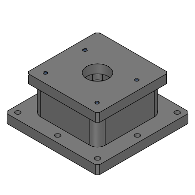 ロボットスタンド角タイプ塗装品 - ヤマハ -