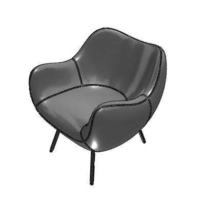 FOTEL_RM58_SZARY_MELANZ