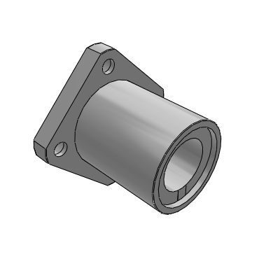 Square Flanged Linear Bushing