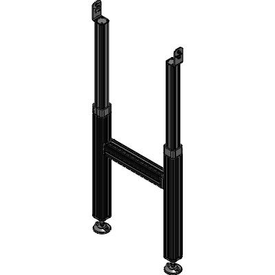 Accessories TB floor stand narrow telescopic