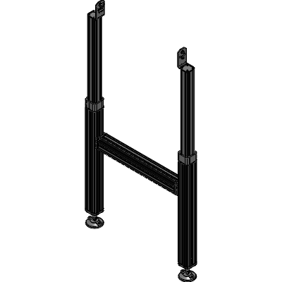 Accessories TB floor stand telescopic pivotable ±35°