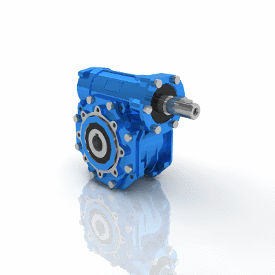 Riduttore a vite senza fine con albero maschio in ingresso