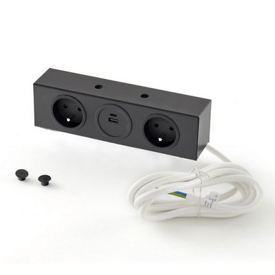 Rectangular socket block