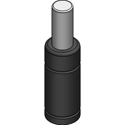 Gas Spring, compact height, FP serie
