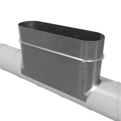 Connection sleeve, tangential, oval ASTTO