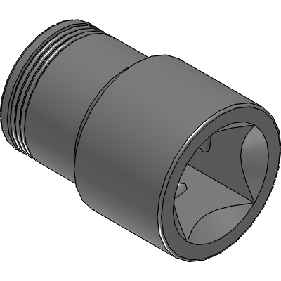 Hexagon Socket with Screw Holding Function