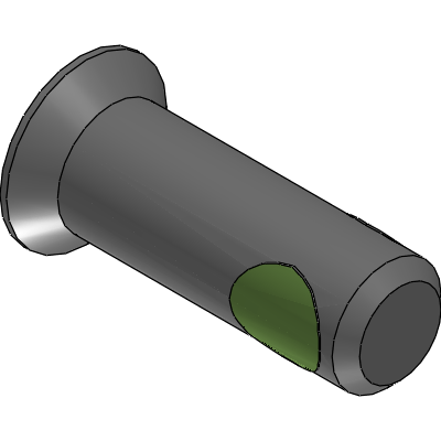 Flat Head Machine Screw for Precision Instruments / Type 0 - 1 / Nylon Patch