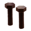 Plastic Screw (VESPEL SP-1 / Hexagon Head Screw)