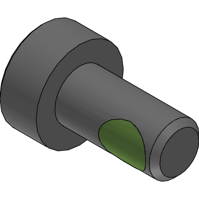 Hexalobular Socket Head Cap Screw with Low Profile/Nylon Patch