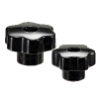 KGF - Plastic Six Lobe Knob