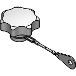 Seven Lobe Knob with Loss Protection