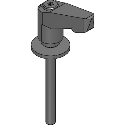 Clamp Lever with Flat Washer - Miniature Type