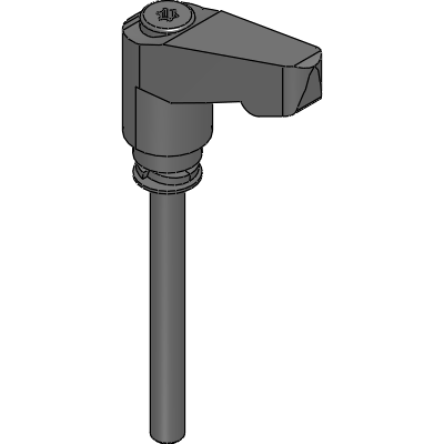 Clamp Lever with Spring Washer - Miniature Type