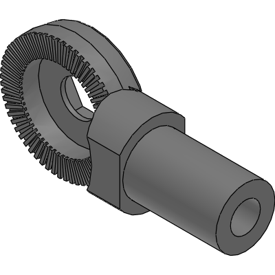 Serrated Locking Plate with Connection