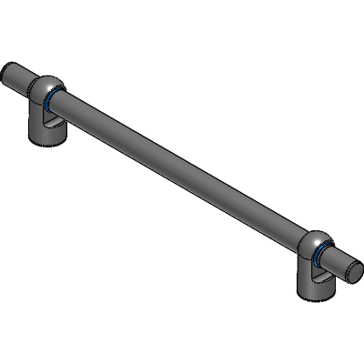 UXAFS-HD - Tubular Handles - Hygienic Design