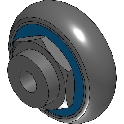 Cam Rollers - Stainless Steel