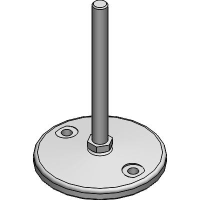 Leveling Adjuster - Anchor Type without Rubber Disk