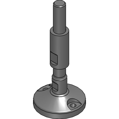 Leveling Adjuster - Hygienic Design - for use with Anchor Bolt