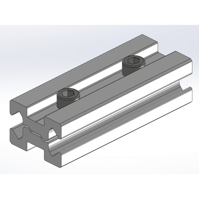 Beam - Union clamp for half profile
