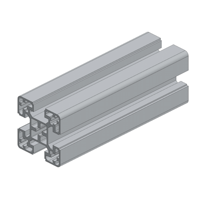 Supports - Anodized aluminium profile 40x40