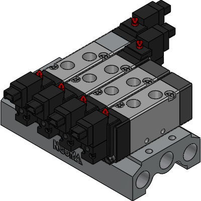Solenoidventiler i NVC-serien