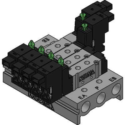 Solenoidventiler i NVSC-serien