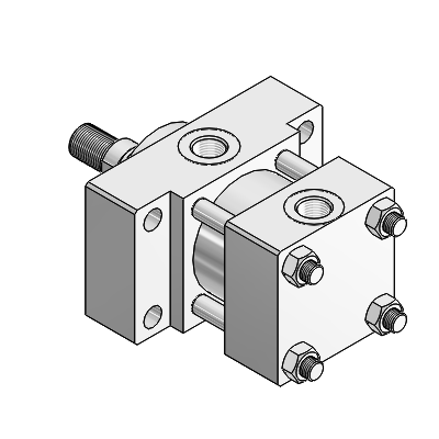 Head rectangular flange