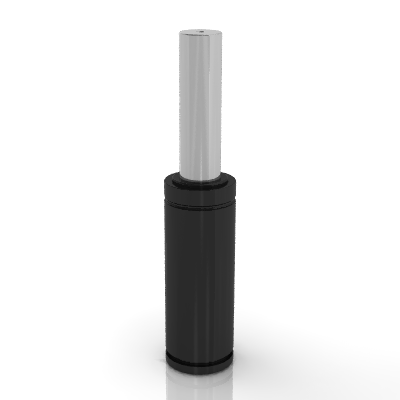 Minimum height, maximum force, hose cylinders with G1/8 charging port