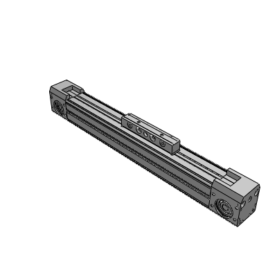 齿轮带滑块式皮带驱动