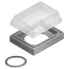 Splash Cover for Bushing Mount - for Square or Rectangular