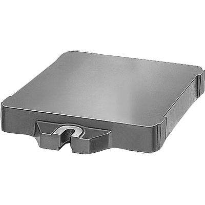 Base plate with flanges grey cast iron