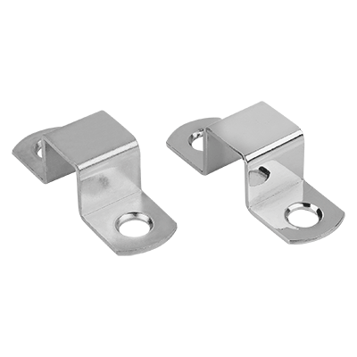 Placas de bloqueo de acero o latón, para pestillos con muelle de retroceso