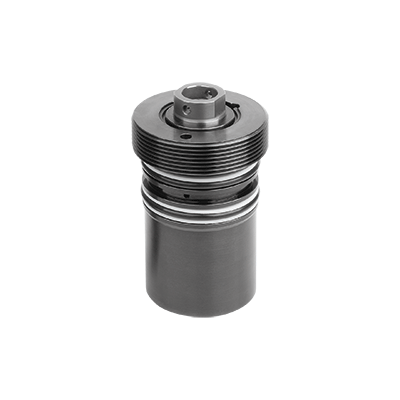 Screw-in hydraulic cylinder double-acting