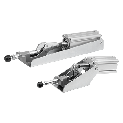 Pneumatic clamps push-rod