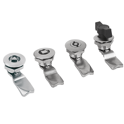 Quarter-turn locks stainless steel small version