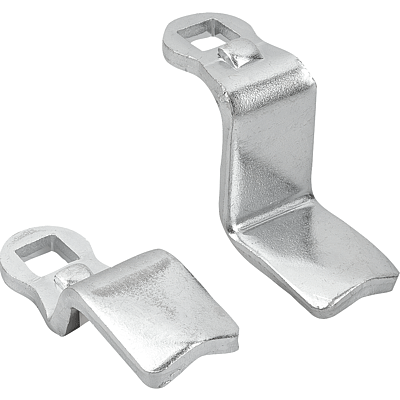 Tongue for quarter-turn lock