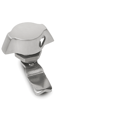 Querter-turn locks stainless steel with grip