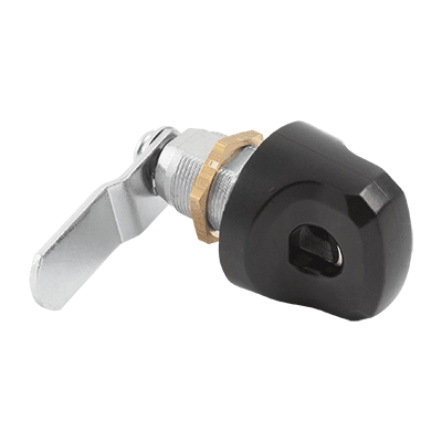 Quarter-turn locks free-turning