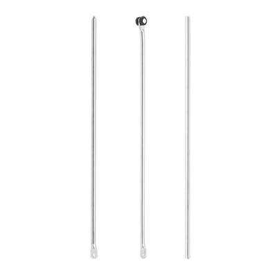 Round rods, steel for swivel grips