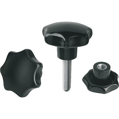 Star grips similar to DIN 6336