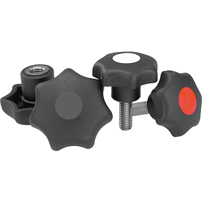 Stjärnvred liknande DIN 6336, ståldelar rostfritt stål