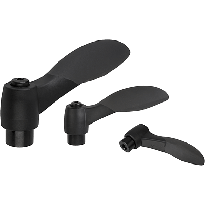 Clamping levers 2K internal thread