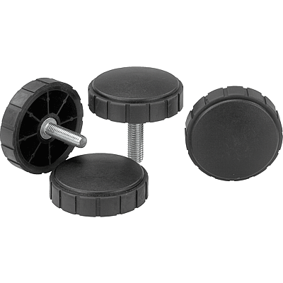 Knurled screws