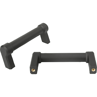 Pull handles oblique