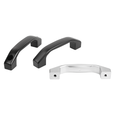 Pull handles, aluminium